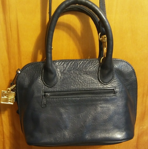 Giani Bernini Navy Blue crossbody convertible smal - Picture 2 of 6